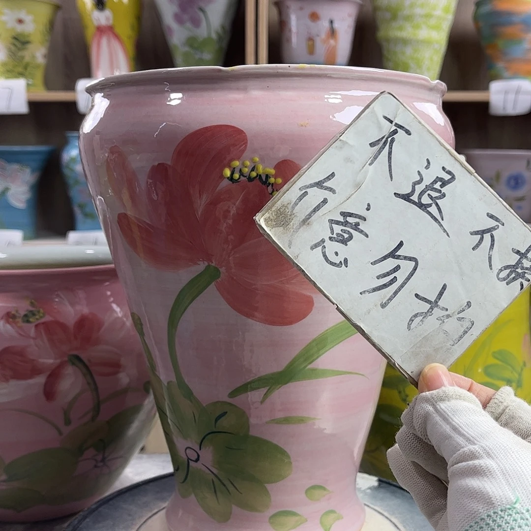 景德镇陶瓷花盆花盆