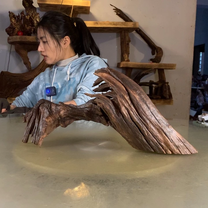 重***置天然的云南紫柚木会黄水