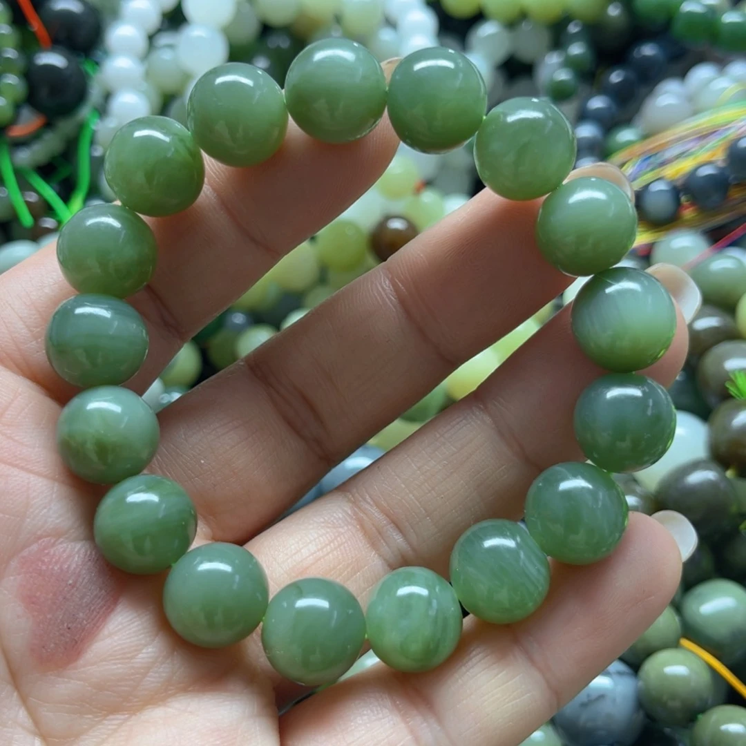 和田玉手链未镶嵌