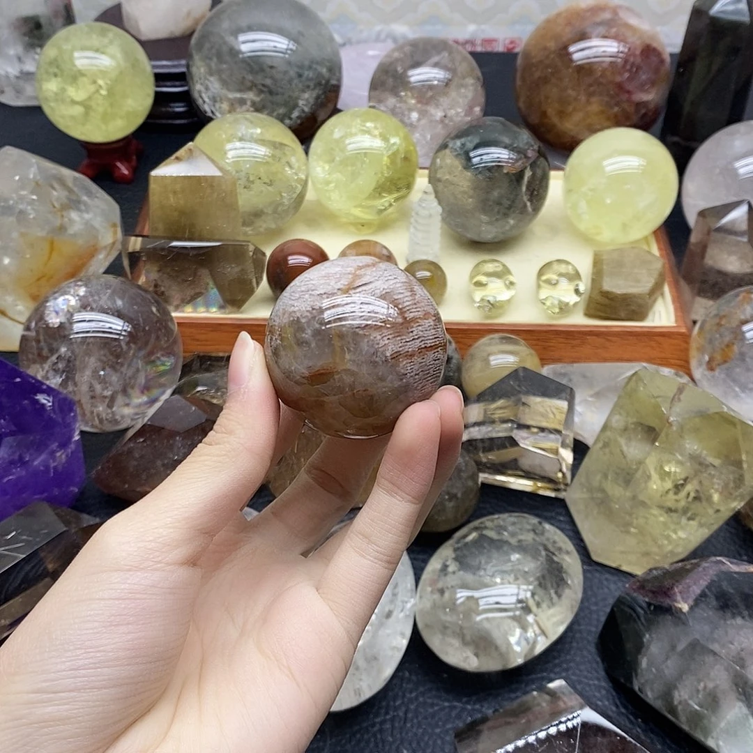 水晶未镶嵌珠宝半成品103水晶石