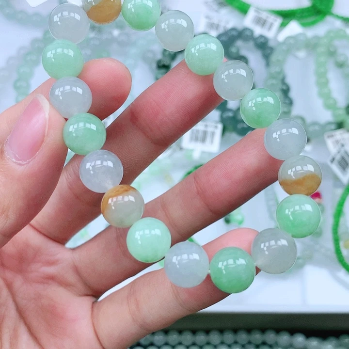 未镶嵌手链翡翠翡翠