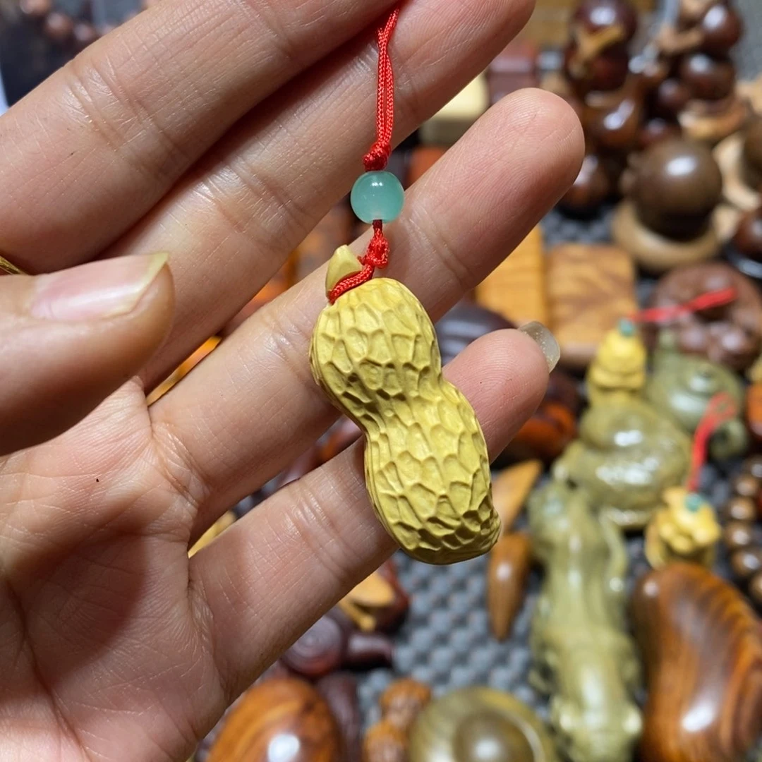 木天*溪黄杨木花生一个