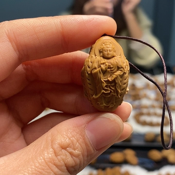 橄榄核吊坠橄榄核