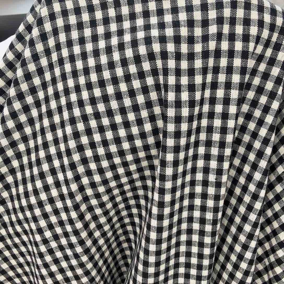 无纺布纯棉格子3.4米