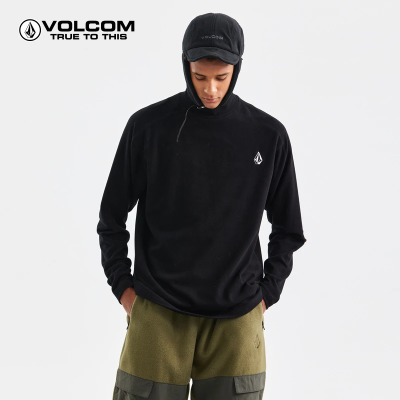 VOLCOM宽松套头卫衣长袖24款时尚秋冬男上衣休闲户外A1342347