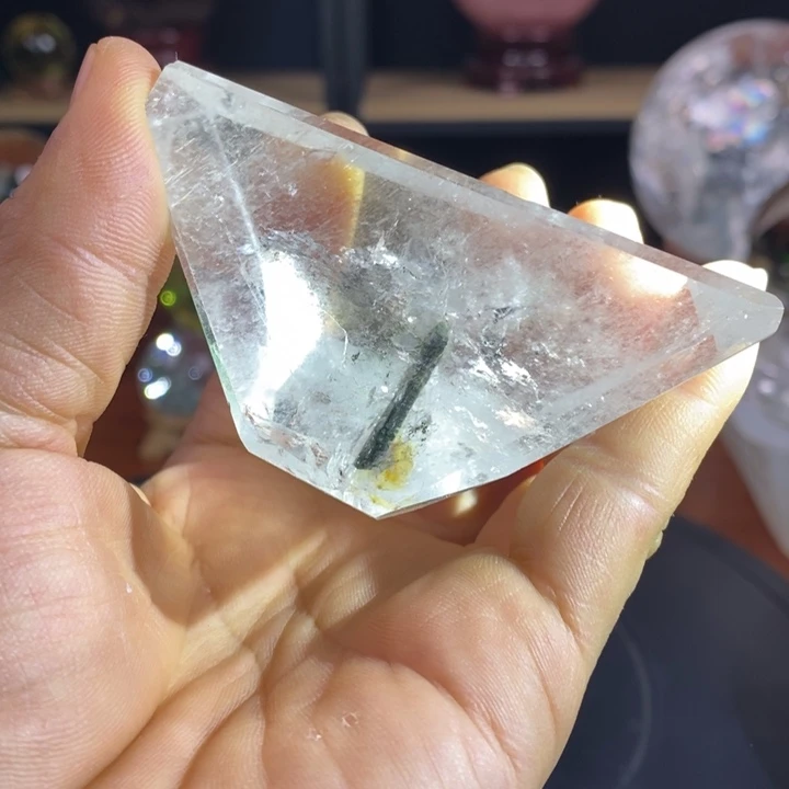 水晶天然水晶居家办公摆件未镶嵌