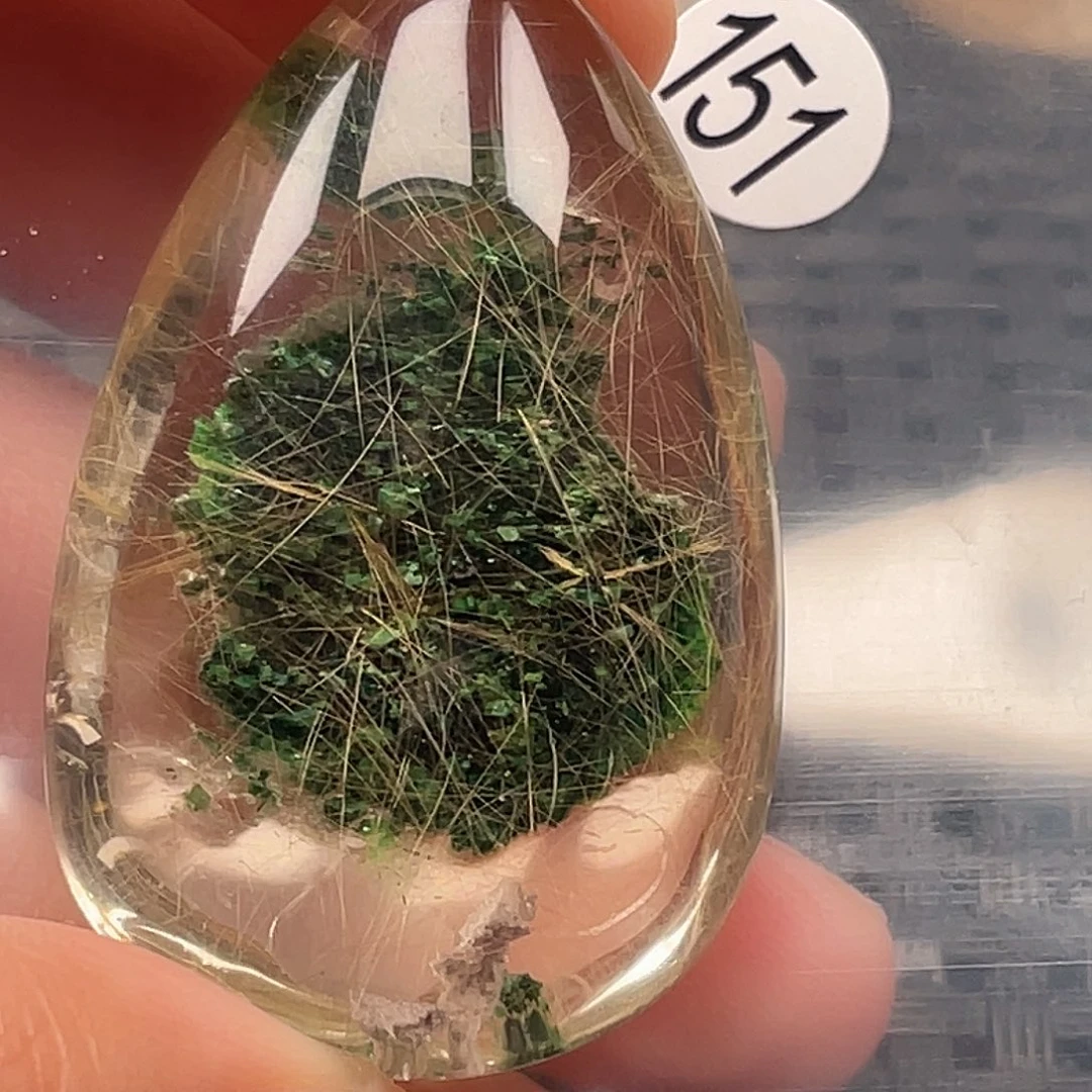 闲***为未镶嵌吊坠(不含链)水晶