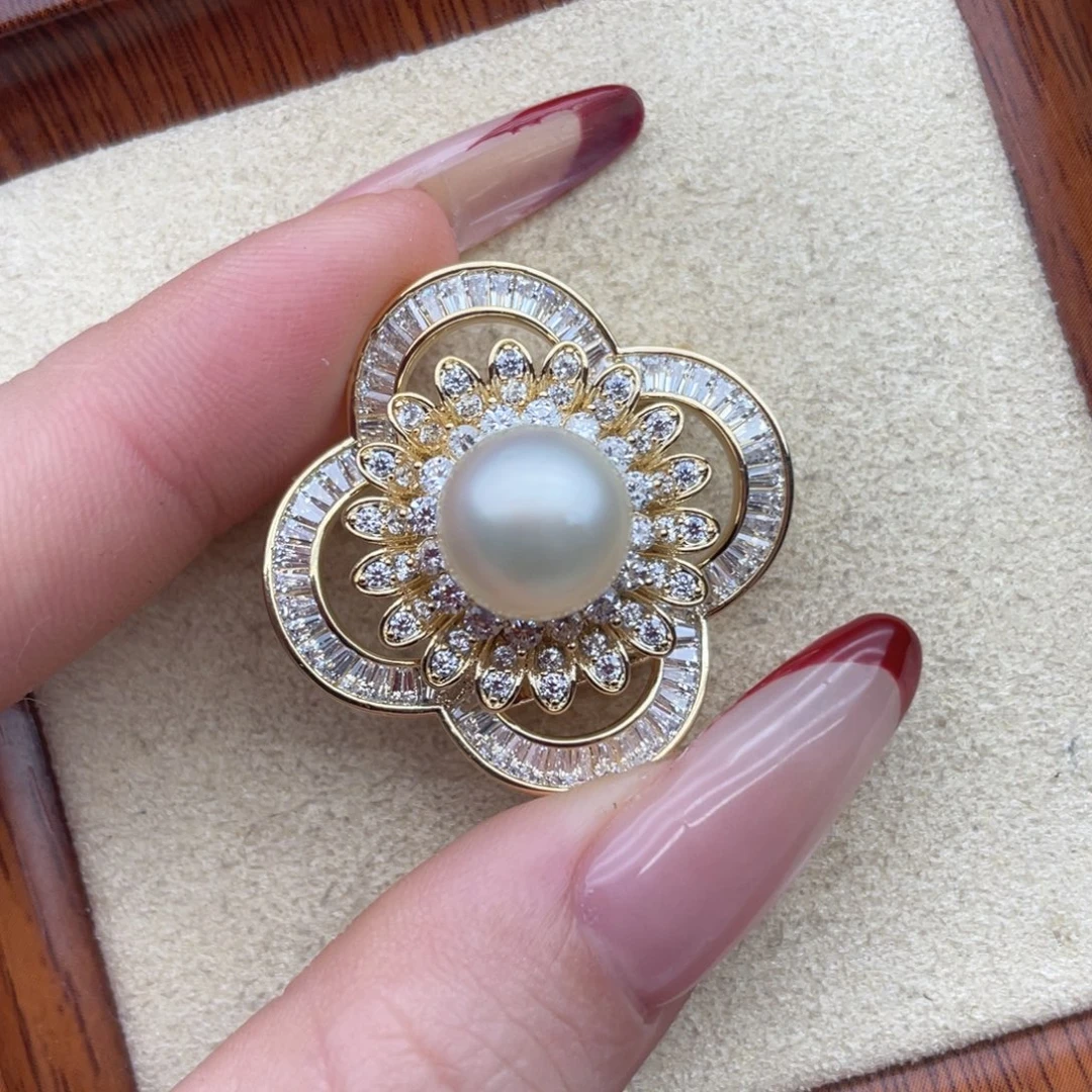 胸饰未镶嵌海水珍珠D15