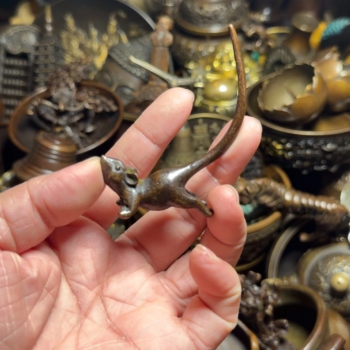 铜器摆件收收藏藏