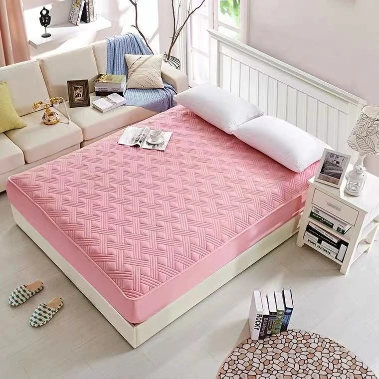 纯棉加厚夹棉床笠