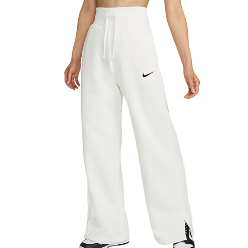 【耐克/就近门店发货】Nike女子奶白色潮流休闲针织长裤DQ5616-133