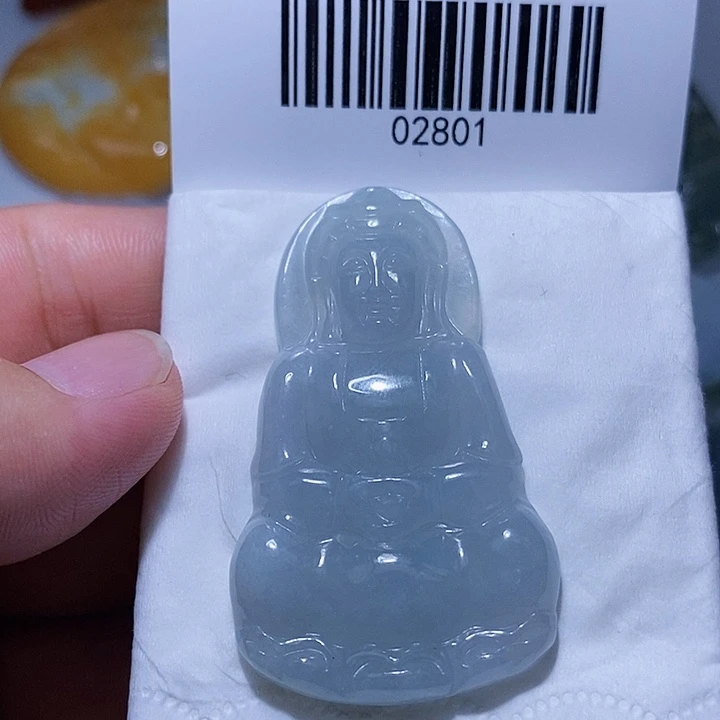 翡翠未镶嵌颈饰天光墟翡翠市场现金代购