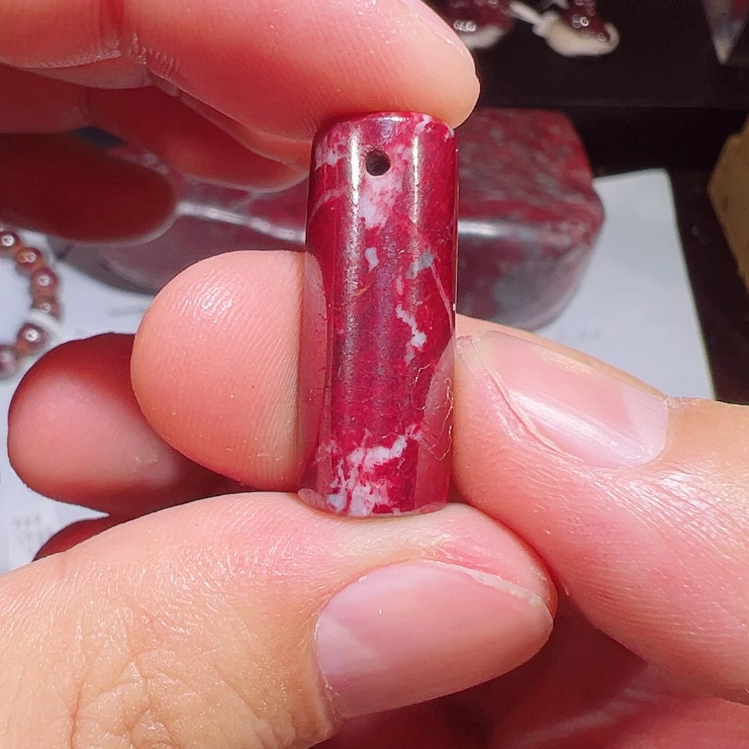 天然辰砂天然朱砂柱子