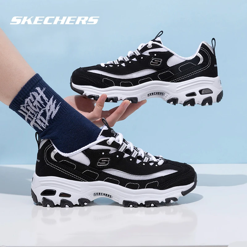 斯凯奇熊猫鞋男鞋女鞋夏季新款情侣老爹鞋经典一代休闲鞋运动鞋