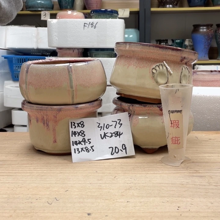 紫砂花盆多肉花盆微瑕73