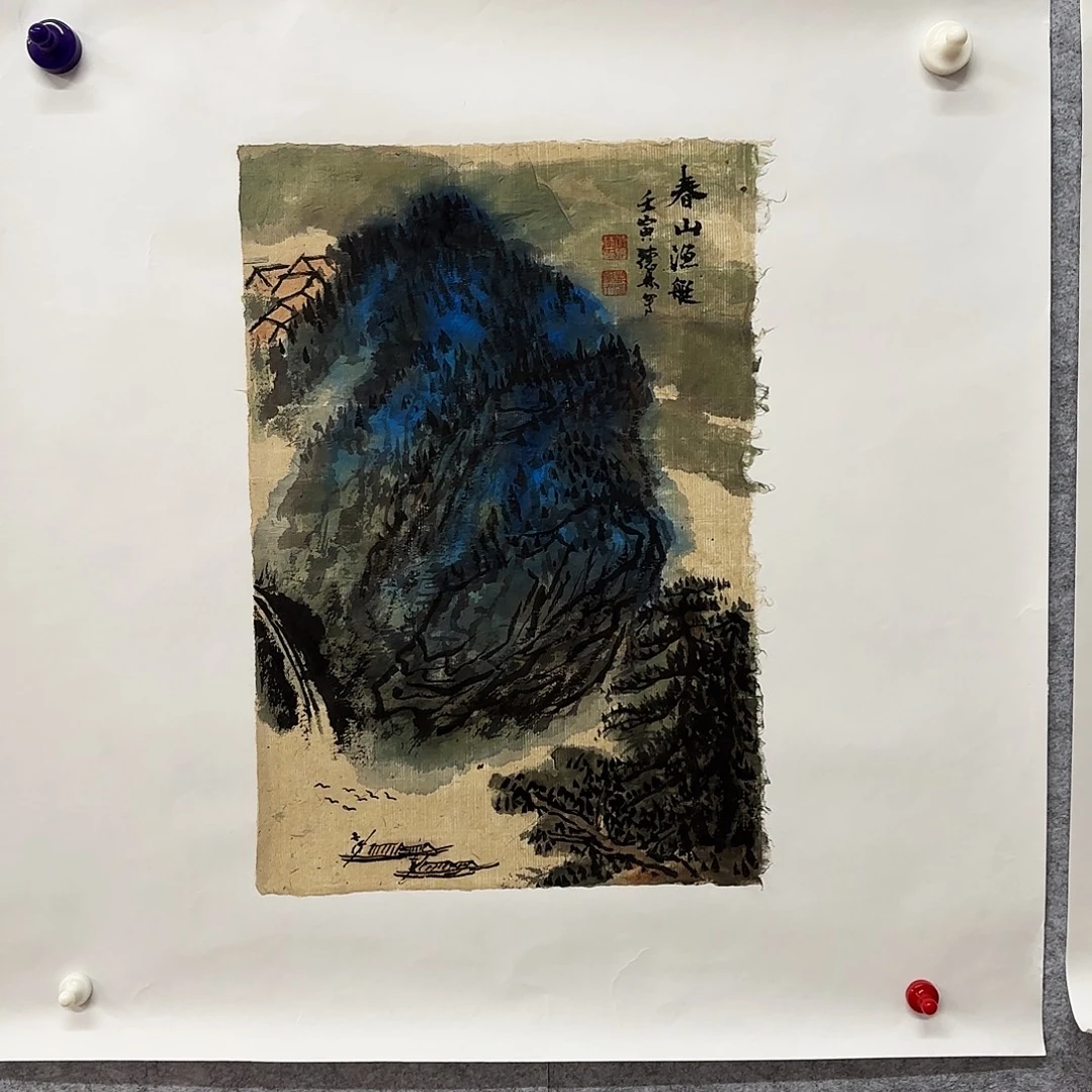 国画花鸟等多种鸟类的