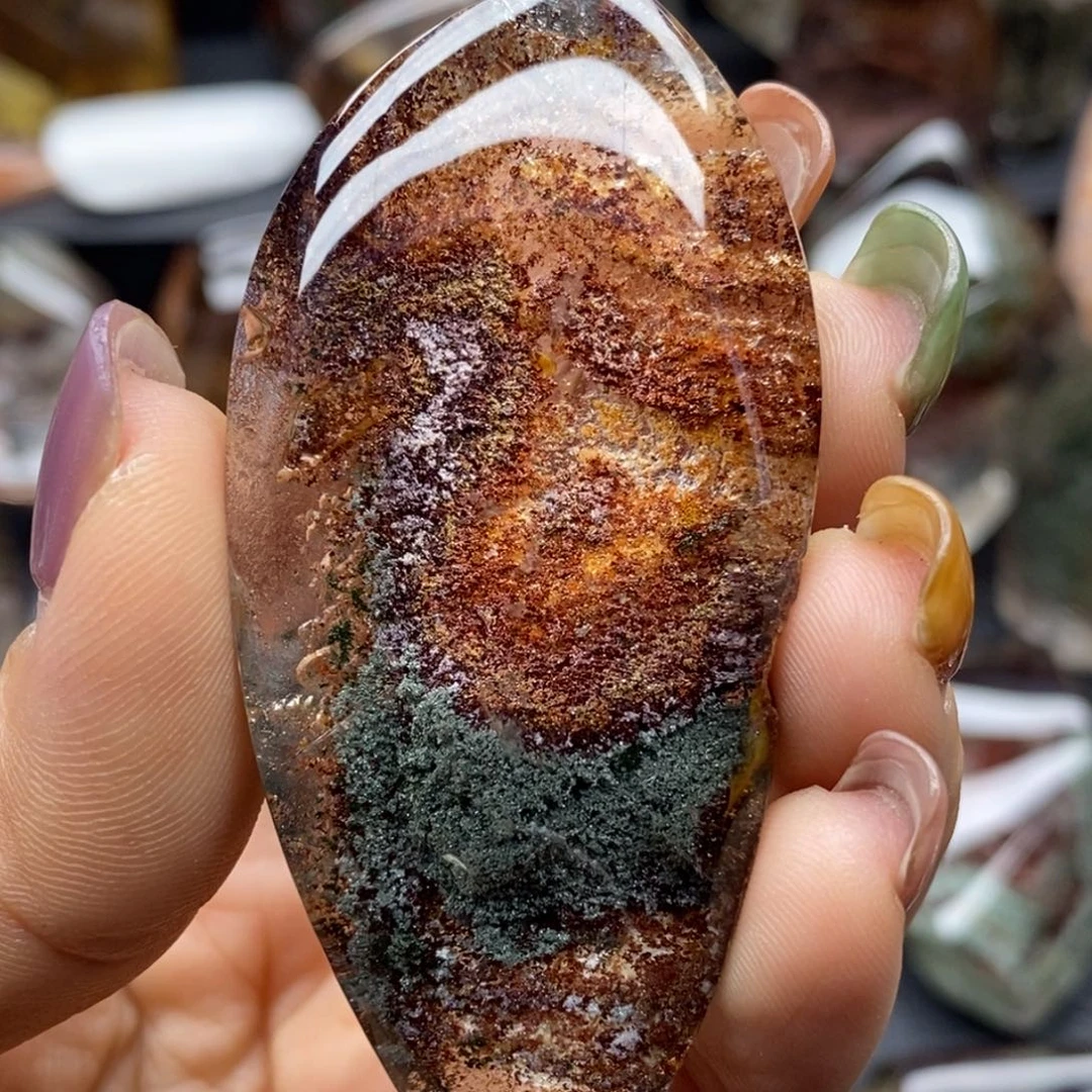 水晶未镶嵌珠宝半成品