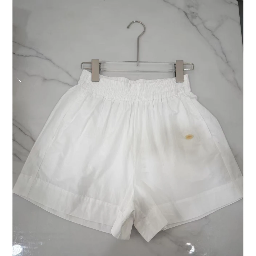 【A字版纯棉】显瘦百搭外穿时尚女夏季运动白色阔腿短裤宽松裤子