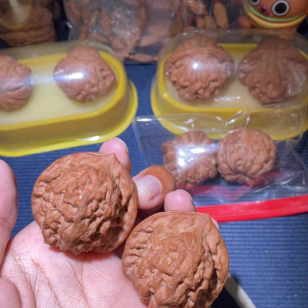 虚***妄吊坠文玩核桃全品观音肚41
