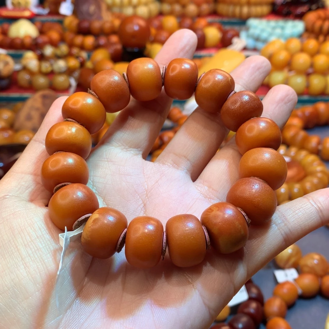 【闪购商品】蜜蜡手串未镶嵌通*?蜜蜡手串