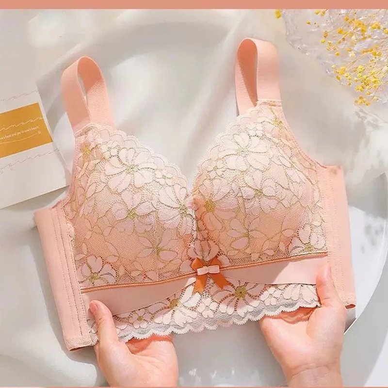 #152剪标女士内衣剪标舒适聚拢透气蕾丝文胸