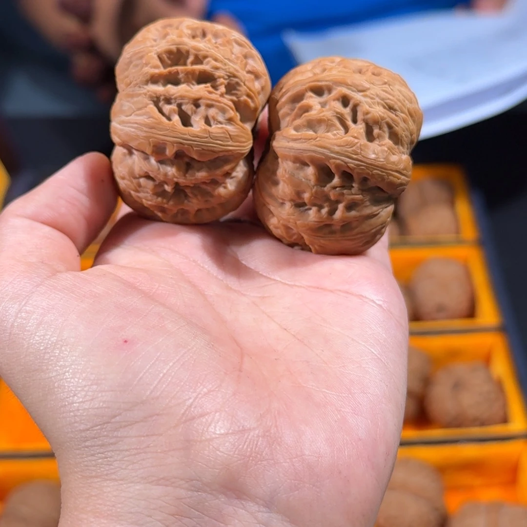 文玩核桃把件233号44mm平谷元宝