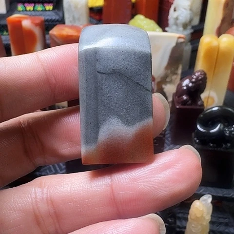 寿山石寿山月尾紫