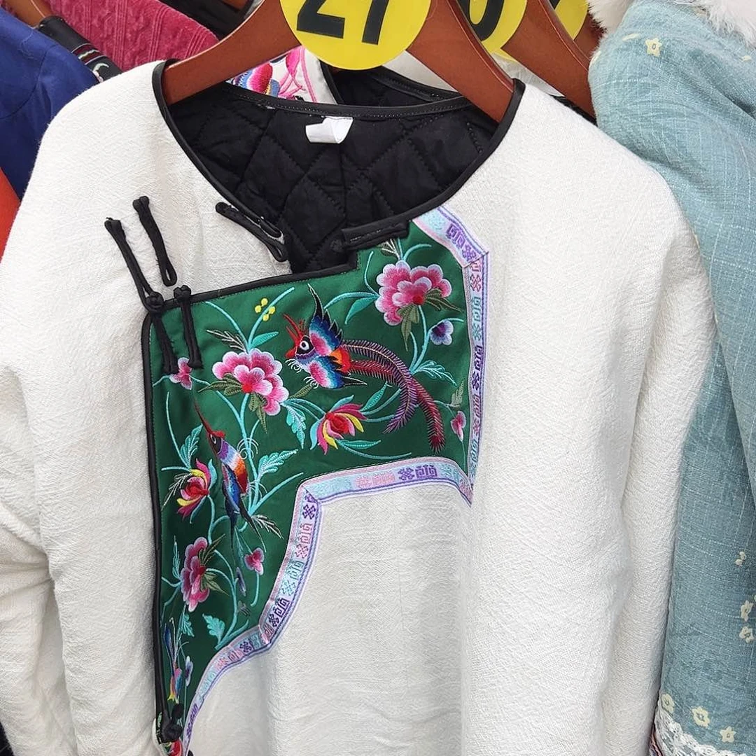 湘西苗族刺绣麻料157 127斤