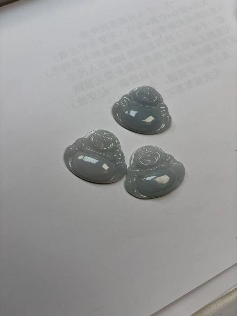 天然缅甸A货翡翠（佛公）多样性发其一
