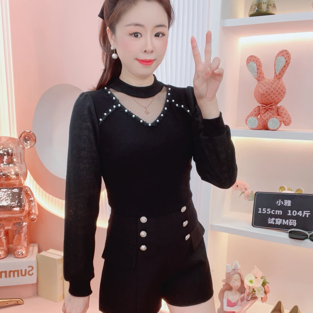 JUYA 新款（流溪）半高领修身显瘦打底衫百搭气质款上衣