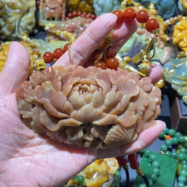 岫玉岫玉吊坠未镶嵌夫*