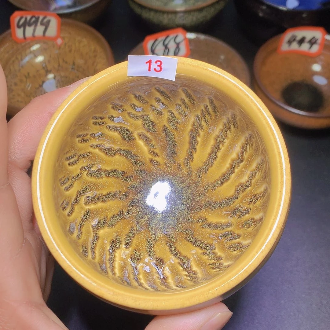 茶盏13 建盏主人杯客杯