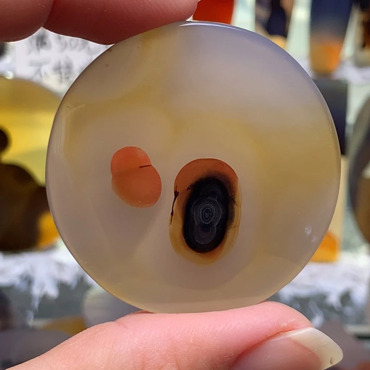 合金玛瑙/玉髓珠宝半成品167