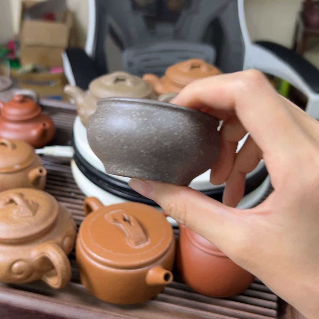 遇***3茶壶紫砂客杯50毫升