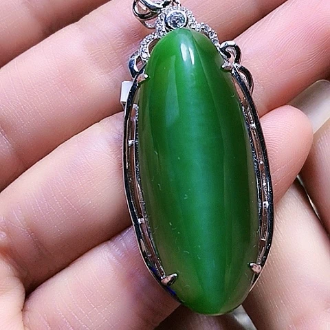 红***香和田玉银S925镶嵌戒指