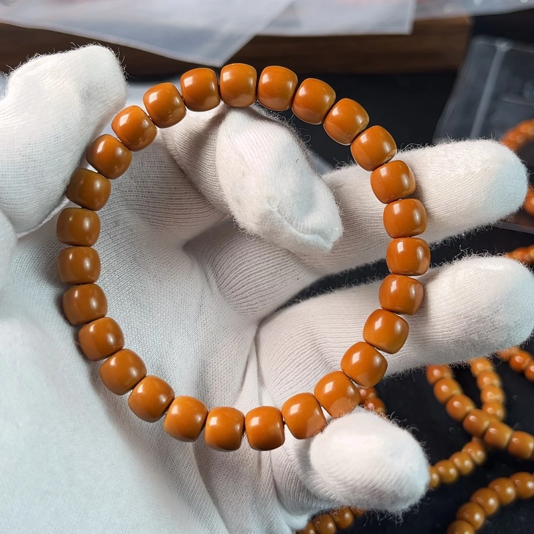 青****橄榄核吊坠橄榄核核尖单圈8.3