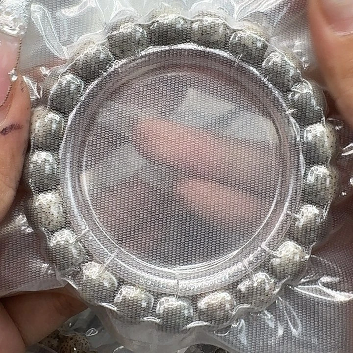 星月菩提手串261高端黑灰火烧云星月菩提11桶单圈