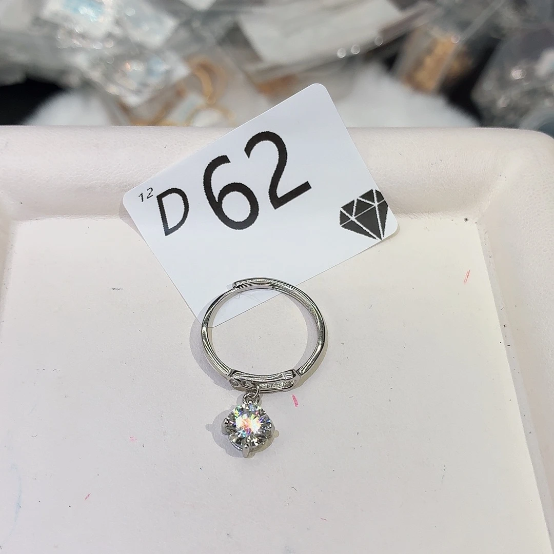 925银合成碳硅石d