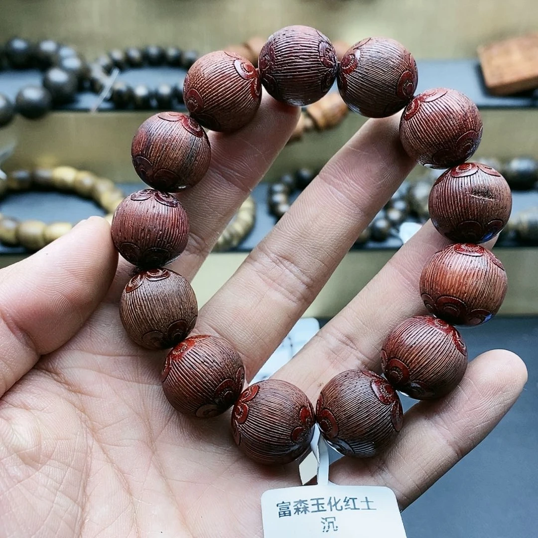 乌木类手串/手链a56富森红土