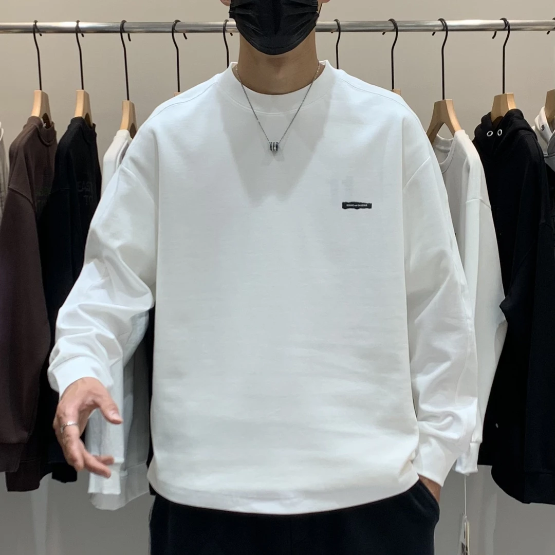 【通江恒宣】C96577卫衣男士春秋长袖休闲百搭宽松圆领卫衣