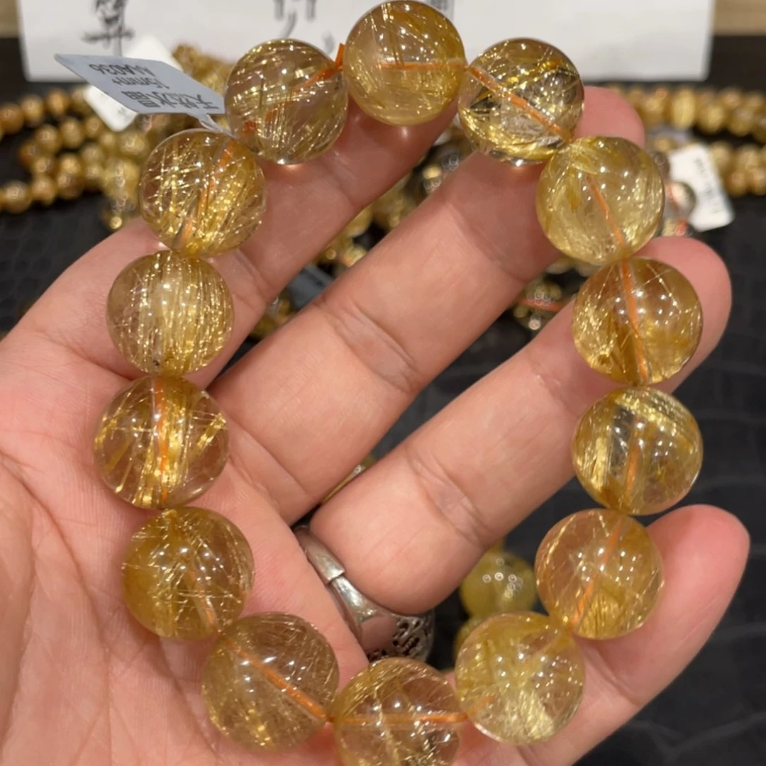 水晶手链未镶嵌aaa036钛晶