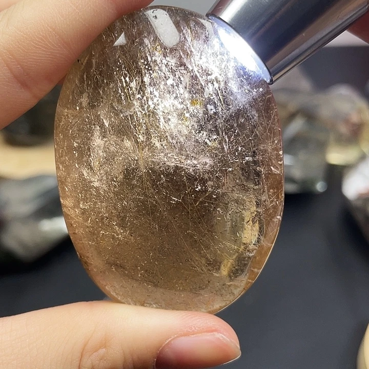 珠宝半成品水晶未镶嵌77水晶石