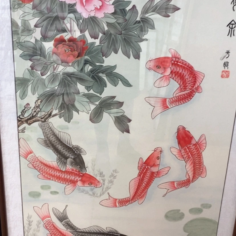 【闪购商品】国画手绘国画工笔带框