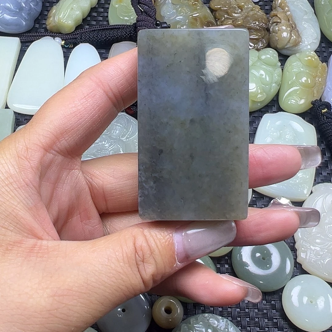 和田玉未镶嵌吊坠(不含链)福利漏，卡56.8