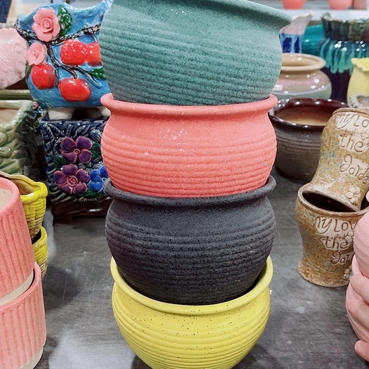 多肉陶瓷花盆满10元包邮