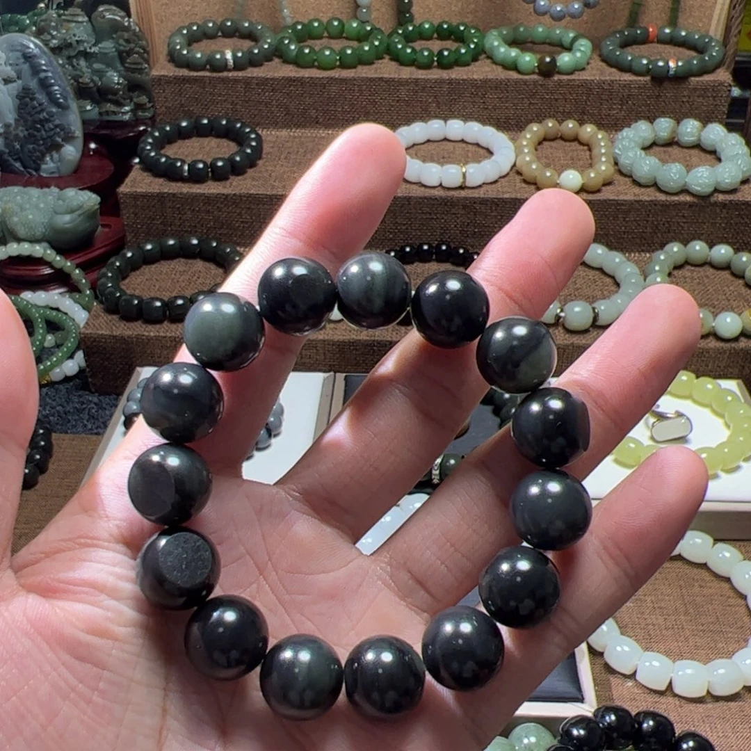 和田玉（糖玉）未镶嵌手链