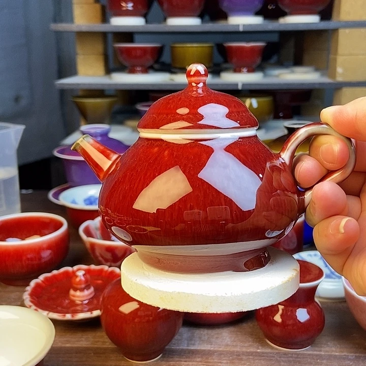 景德镇名陶坊原矿郎红