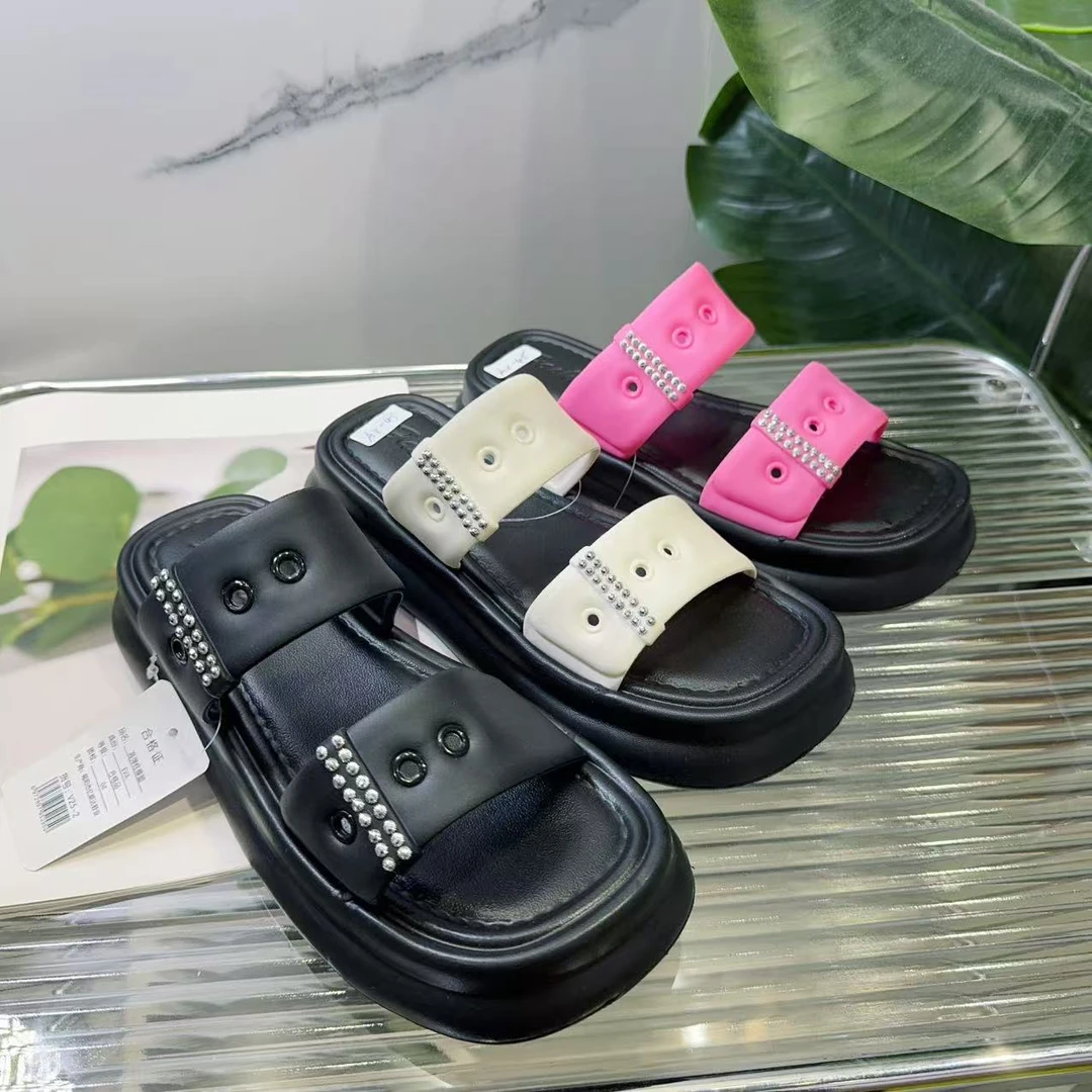 夏休闲款拖鞋女新款配裙子水洗拖鞋AX-45