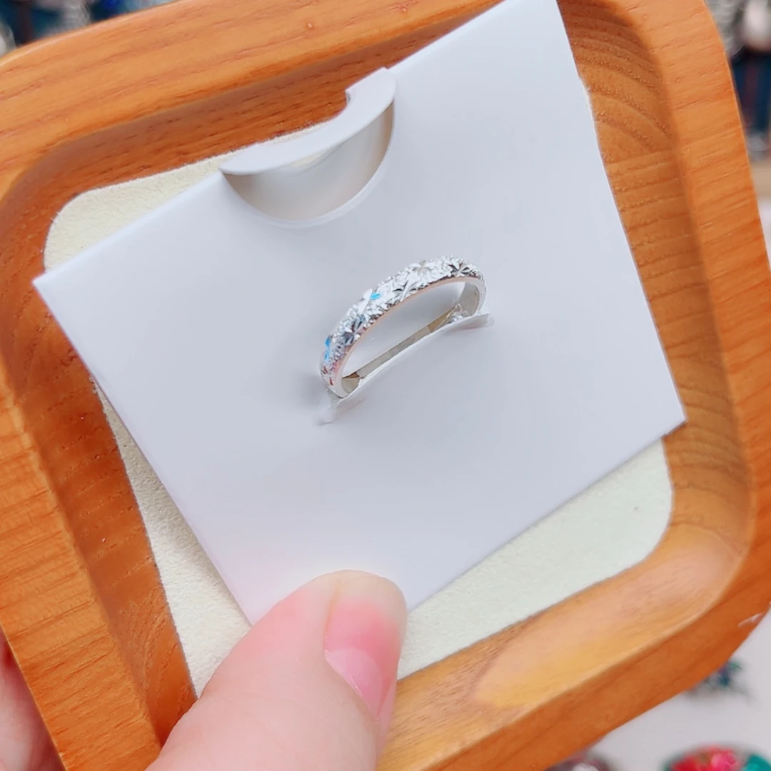 【闪购商品】无足银满天星戒指