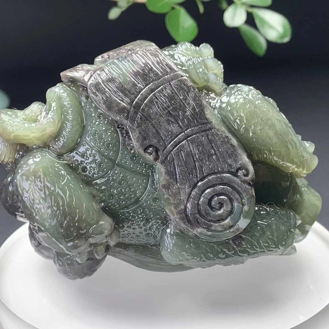 D3516珠宝玉石精选和田玉把件